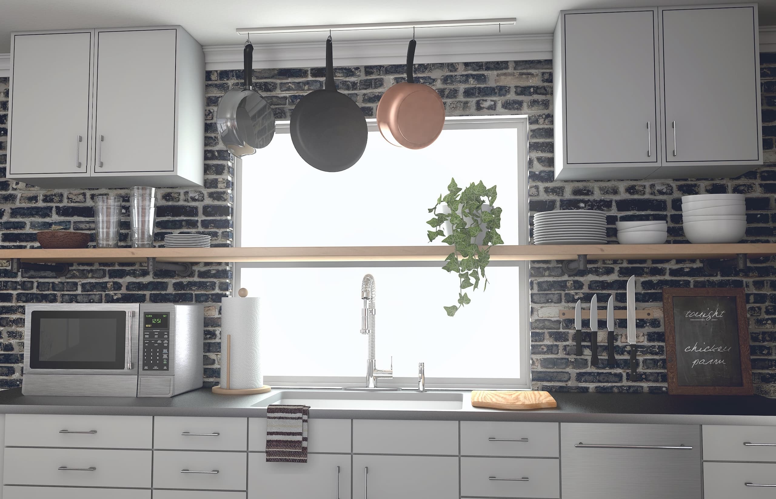 Kitchen scene